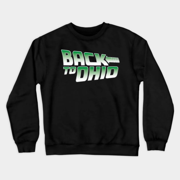 Back To Athens Ohio Crewneck Sweatshirt by DeepDiveThreads